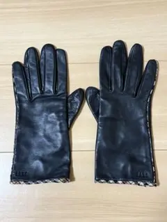 DAKS ダックス　レザー手袋　レディース