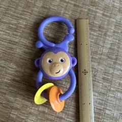 カラフル猿のラトルおもちゃ