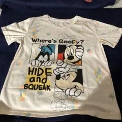 Disney・ミッキーマウス子供用Tシャツ白140