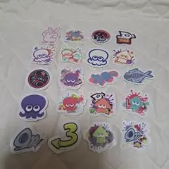 スプラトゥーン　ステッカー　20枚