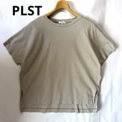 PLST プラステ コットンポンチドルマンプルオーバー ベージュ M