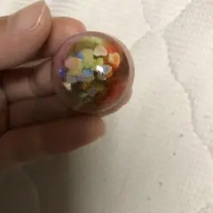 カラフルなレジン玉 3個セット