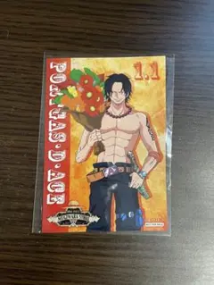 ONEPIECE　エース バースデーブロマイド
