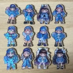 ドラ DORA 8cmデニムアクリルセット♡