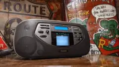 CASIO CD-G560 カシオ 液晶テレビ付き カセット/CDプレーヤー