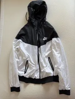 Nike ナイロンジャケット M ブラック/ホワイト