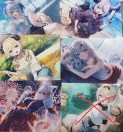 ホロライブ　クリアファイル　5枚
