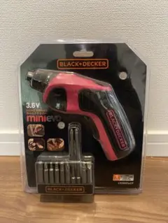 ブラックアンドデッカー ホームドライバー CS3651LCP