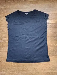 ポールスチュアートPaul Stuart 刺繍デザインノースリーブTシャツ　6