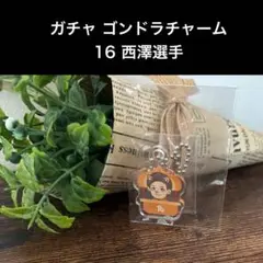 16 西澤選手 ガチャ ゴンドラチャーム