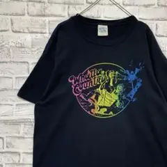 USA製90sヴィンテージTシャツ！シングルステッチ　ブラック半袖古着XL25