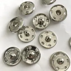 メタルスナップボタン10個セット