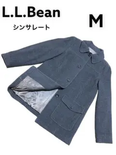 L.L.Bean ノーカラージャケット コート シンサレート