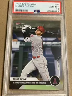 2020 topps now 大谷翔平　psa10