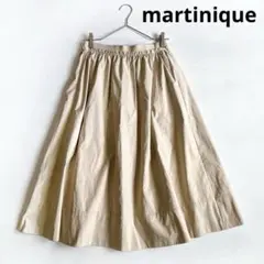 マルティニーク martinique フレアスカート ミモレ丈