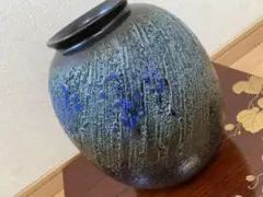 信楽焼　花瓶　花器　手作り　美峰　美杉　インテリア　箱付 信楽焼 花瓶 花器 手作り 美峰 美杉