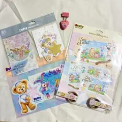【新品未使用品】　ダッフィー　文房具セット