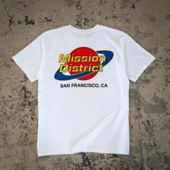 ネイティブジャパニーズ　Mission District　Tシャツ ホワイト