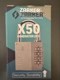 ZARKER X50 コンビネーションロック　新品未使用