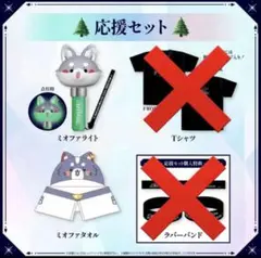 大神ミオ　1stライブ　タオル+ペンライト