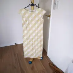 ジバンシー　ワンピース　チェック柄