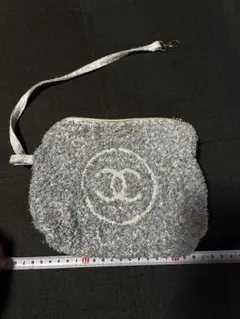 シャネルCHANEL タオル地ポーチ