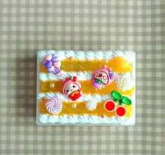 ホイップデコ小物入れ被り物うさぎちゃん❦