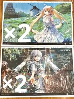 FGOオベロンキャストリア 7月27日・28 日 徳島新聞4枚セット
