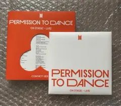 BTS PERMISSION TO DANCE ON STAGE LIVE CD