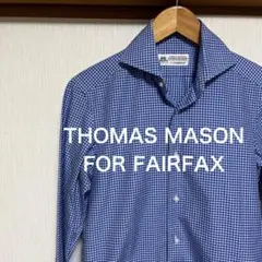 【美品】THOMAS MASON FOR FAIRFAX チェック ドレスシャツ