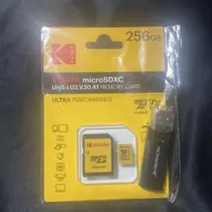 KODAK microSDXC 256GB UHS-I U3 V30 A1