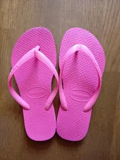 Havaianas ハワイアナス　ビーチサンダル 　ピンク　19cm位