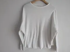 gu ワッフル長袖シャツ