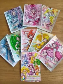スイートプリキュアと、スマイルプリキュアの新品スリーブセット