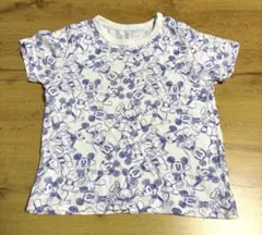 【中古】UNIQLO ミッキーマウス プリント Tシャツ