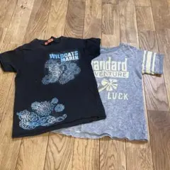 クリフメイヤー 110 黒龍柄Tシャツ/JNKU STORE 120 グレー