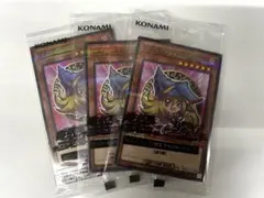 セブンイレブン　ブラックマジシャンガール　3枚