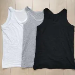 西松屋タンクトップ 3色セット 【140】