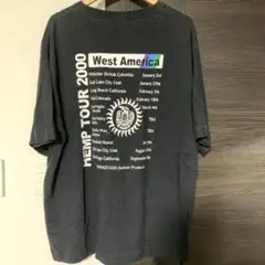 MANASTASH マナスタッシュ Tシャツ HEMP TOUR 2000