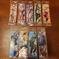 キン肉マン プロテインバー ステッカー 9種セット