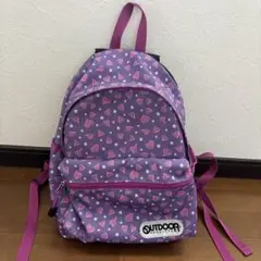 OUTDOOR ハート柄リュック 小型
