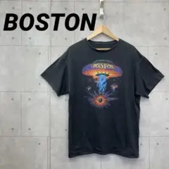 BOSTON ボストン Tシャツ バンＴ メンズ 黒