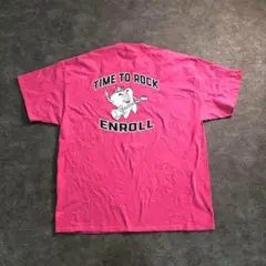 【TIME TO ROCKENROLL】バックプリントTシャツ古着usedSM6