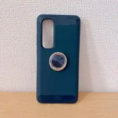 Xiaomi Note 10 lite ケース ブルー リング付