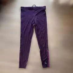 PUMA Sporty ランニングボトムス S 紫