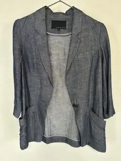BLACK by moussy グレー ジャケット サイズ1