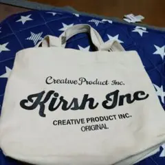 期間限定 Kirsh Inc. キャンバス トートバッグ