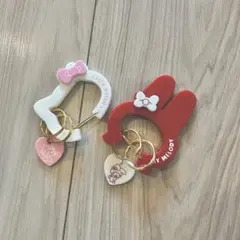 サンリオ キティ マイメロ カラビナ