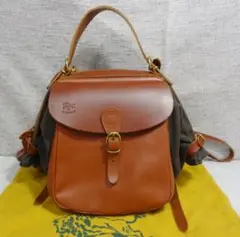 【美品　希少】IL BISONTE　イルビゾンテ　リュック　バックパック