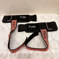 FYGLネオプレンパッド入り手首サポート付きリフティングストラップ 男女兼用